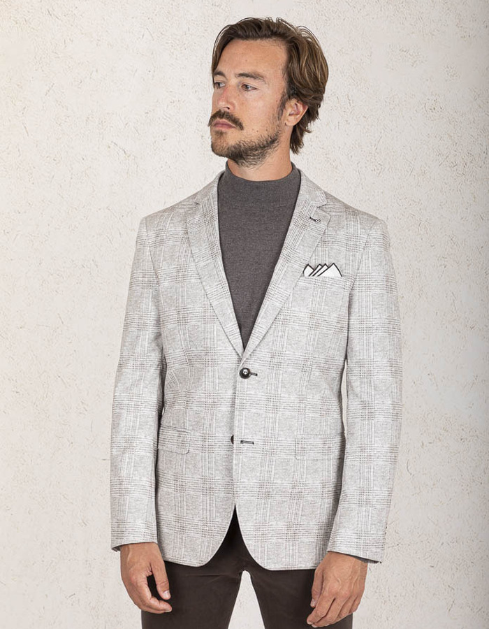 Blue Industry modern fit blazer beige