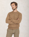 Gran Sasso pull met ronde hals beige