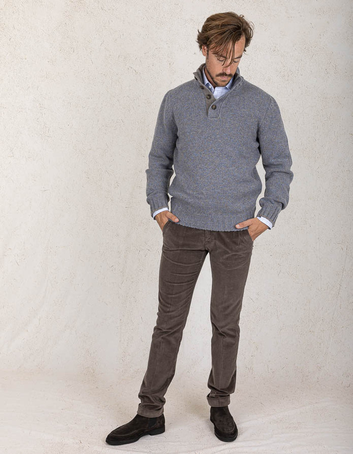 Gran Sasso pull met ronde hals