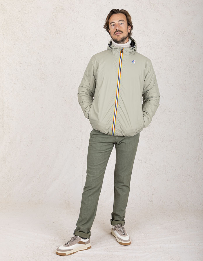 Le Vrai 4.0 Claude Warm Jacket in Green Blackish - Unisex