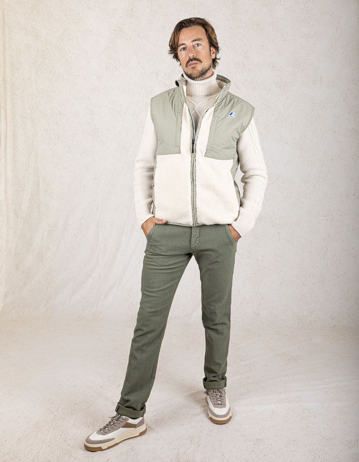 K-way bodywarmer groen