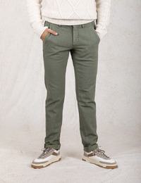 Mason's slim fit broek groen