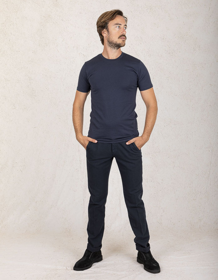 Sunspel t-shirt blauw