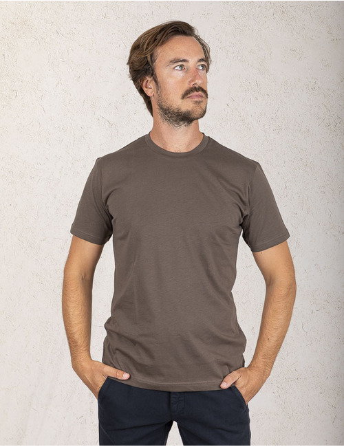 Sunspel t-shirt bruin