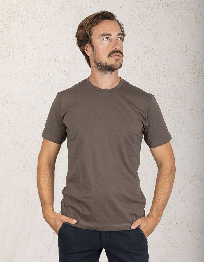 Sunspel t-shirt bruin