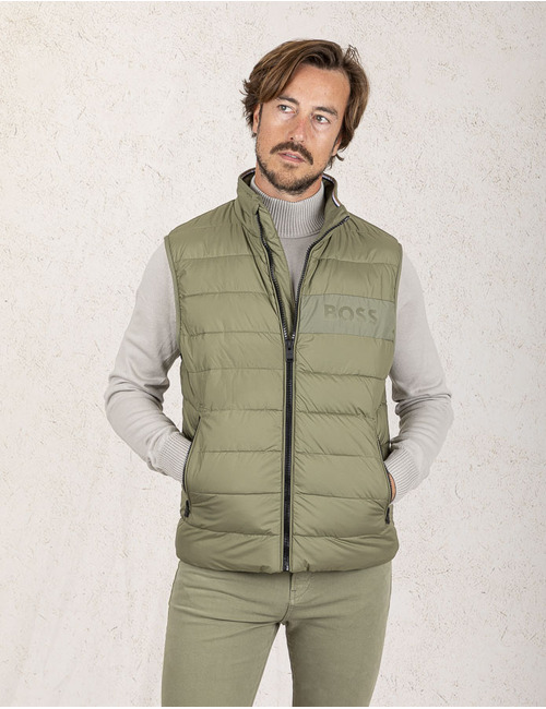Boss bodywarmer groen