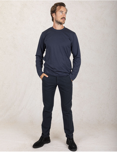 Sunspel pull blauw