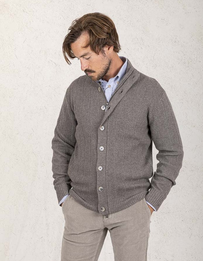 Gentiluomo cardigan bruin