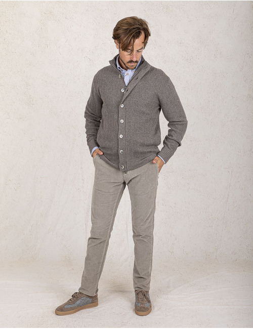Gentiluomo cardigan bruin