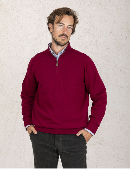 Alan Paine pull met korte rits