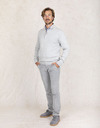 Briglia modern fit broek grijs