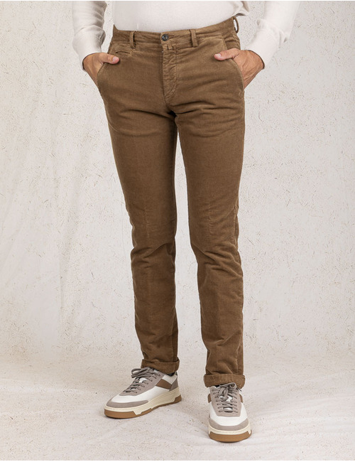 Briglia modern fit broek cognac