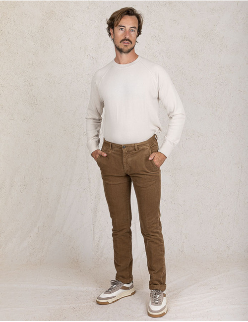 Briglia modern fit broek cognac