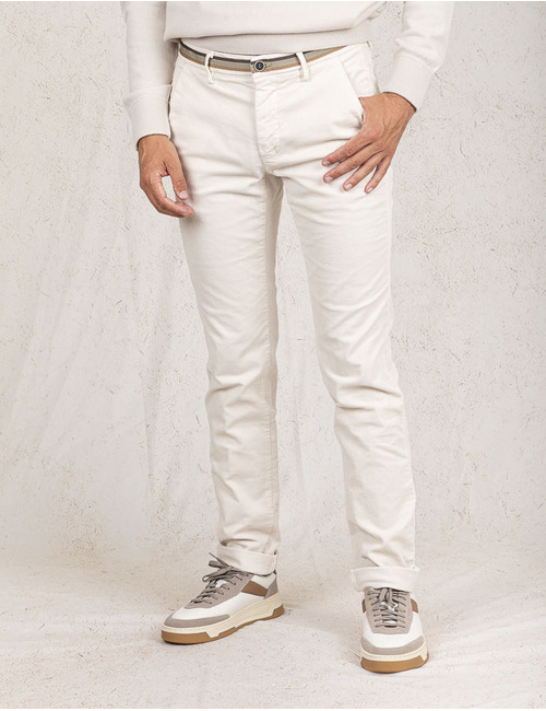 Mason's slim fit broek beige