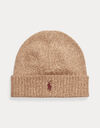 Signature Pony Wollen Beanie Camel Melange