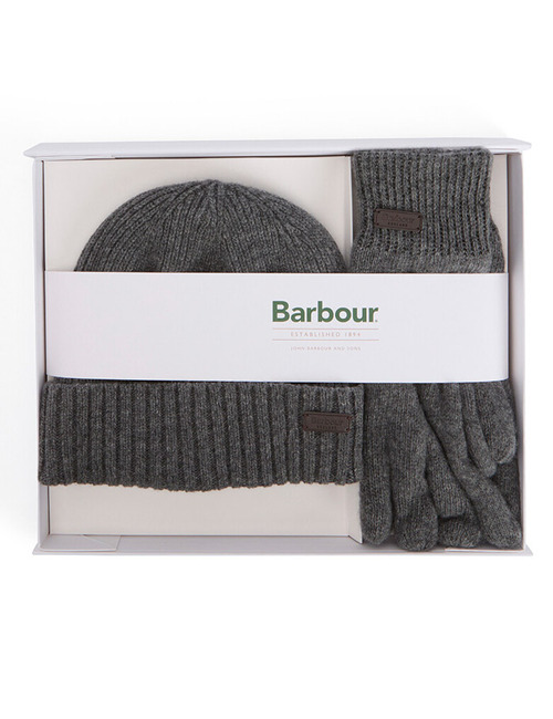 Barbour muts grijs