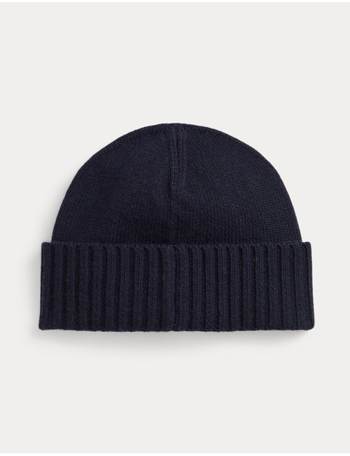 Flag-Intarsia Wool-Blend Beanie