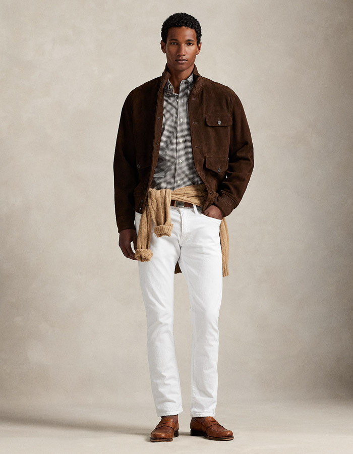 Custom Fit Stretch Poplin Gingham Hemd