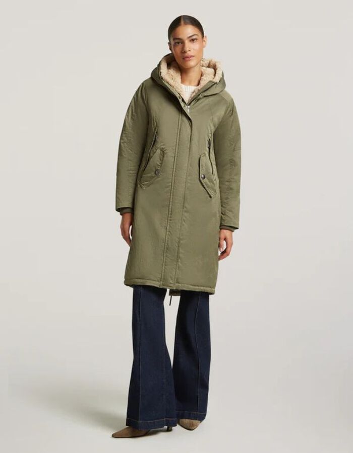 Creenstone jas groen