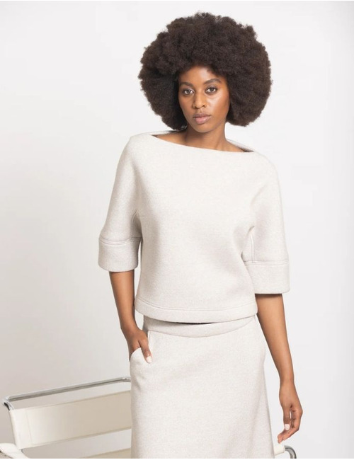Gigue pull beige