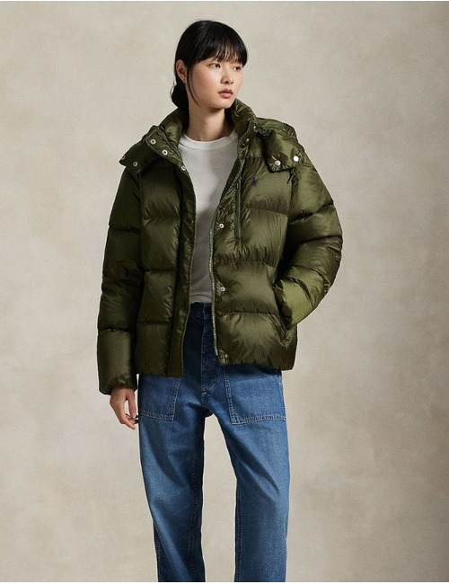 Ralph Lauren Dames regenjassen kaki
