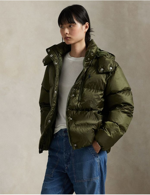 Ralph Lauren Dames regenjassen kaki