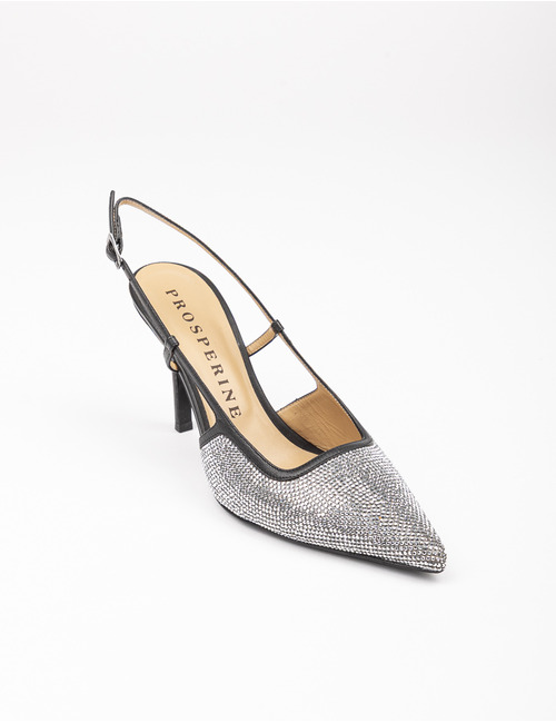 Prosperine slingback zilver