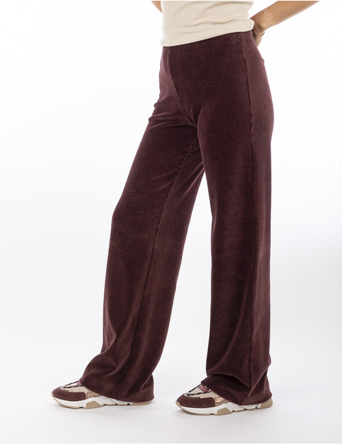 Raffaello Rossi broek met elatische band bordeaux