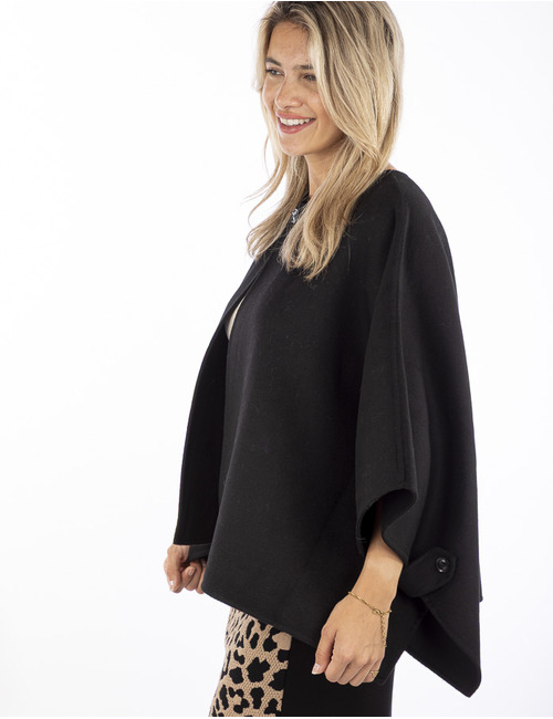 Xandres poncho zwart
