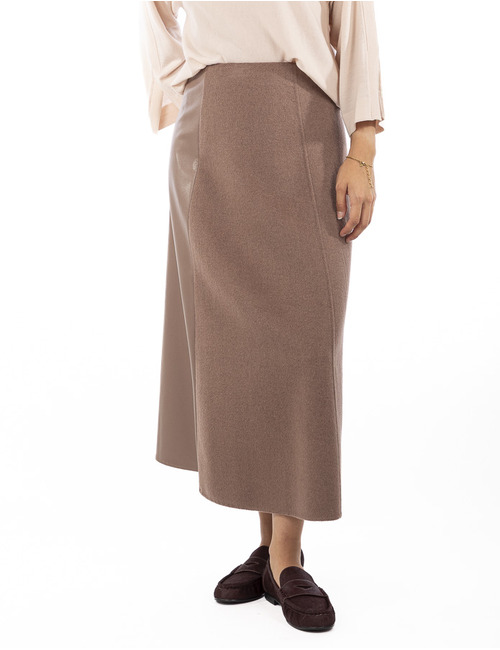 Xandres rok taupe