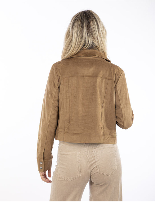 Neo Noir jas cognac