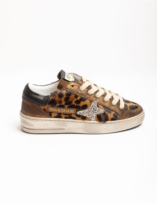 Ama Brand sneaker leopard