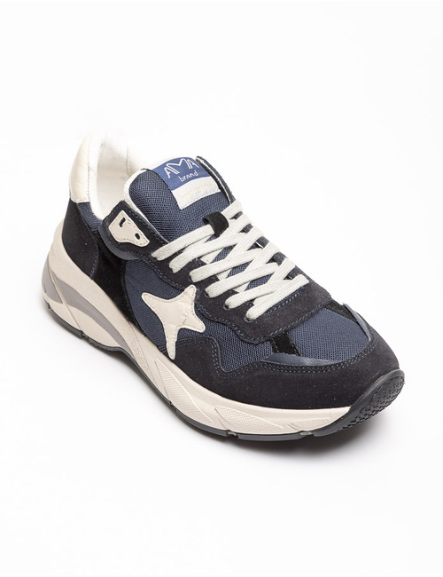 Ama Brand Heren sneaker blauw