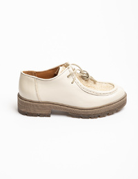 Ctwlk geklede schoen ecru