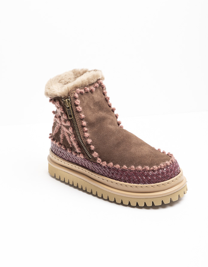 Laidback Londen laarzen bordeaux