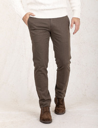 Slim Fit Chino Lupus in Bruin