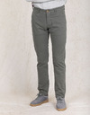 Slim Fit Chino in Velours – Khaki Corduroy ATN05 A78