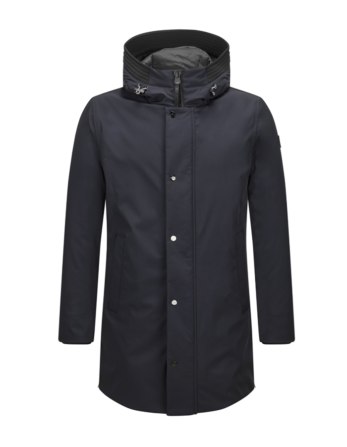 Regular Fit Functieparka Lincoln in Nachtblauw 