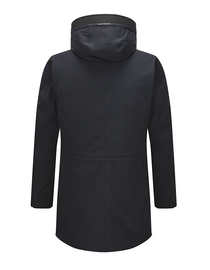 Regular Fit Functieparka Lincoln in Nachtblauw 