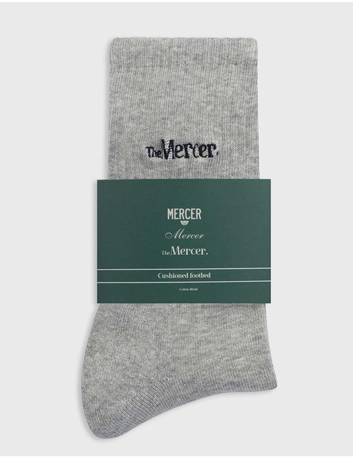 The Mercer Socks in Grey