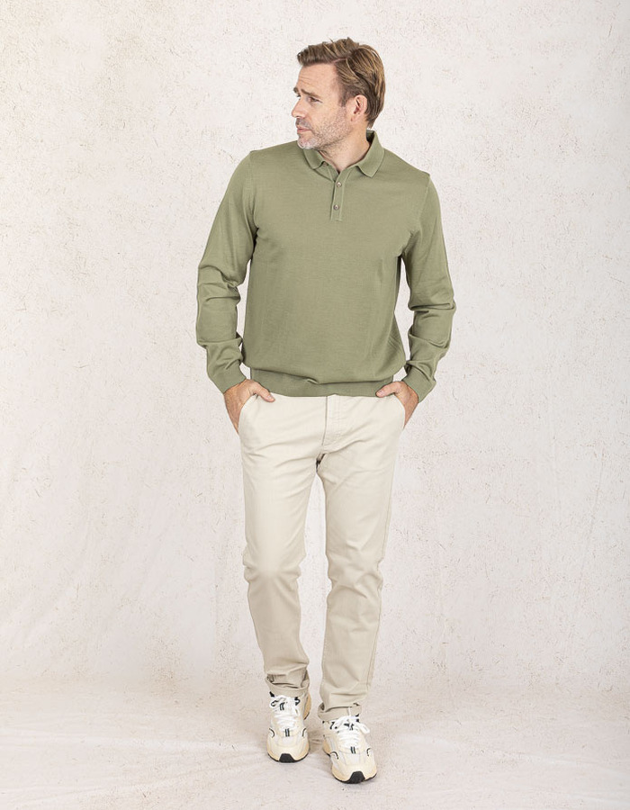 Boss pull groen