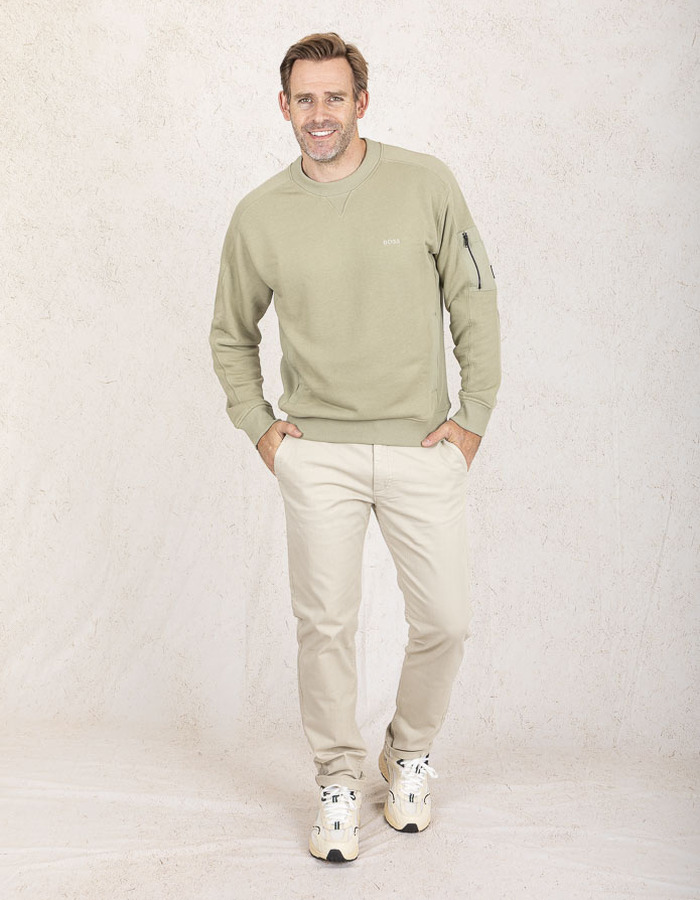 Boss Orange sweater groen