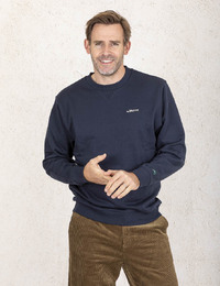The Mercer Brand sweater blauw