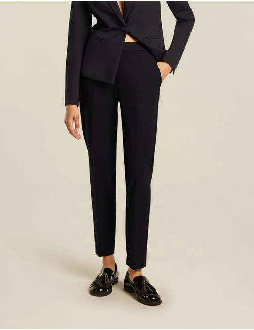 Beaumont geklede broek zwart