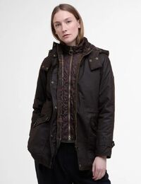 Barbour jas bruin