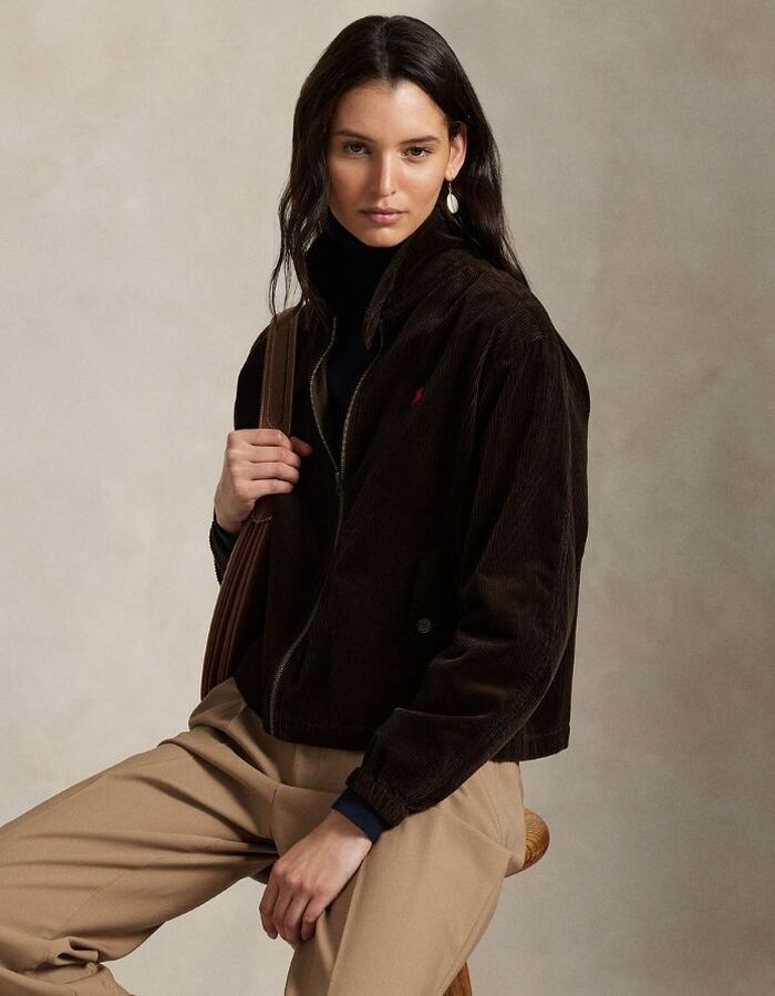 Ralph Lauren jas bruin