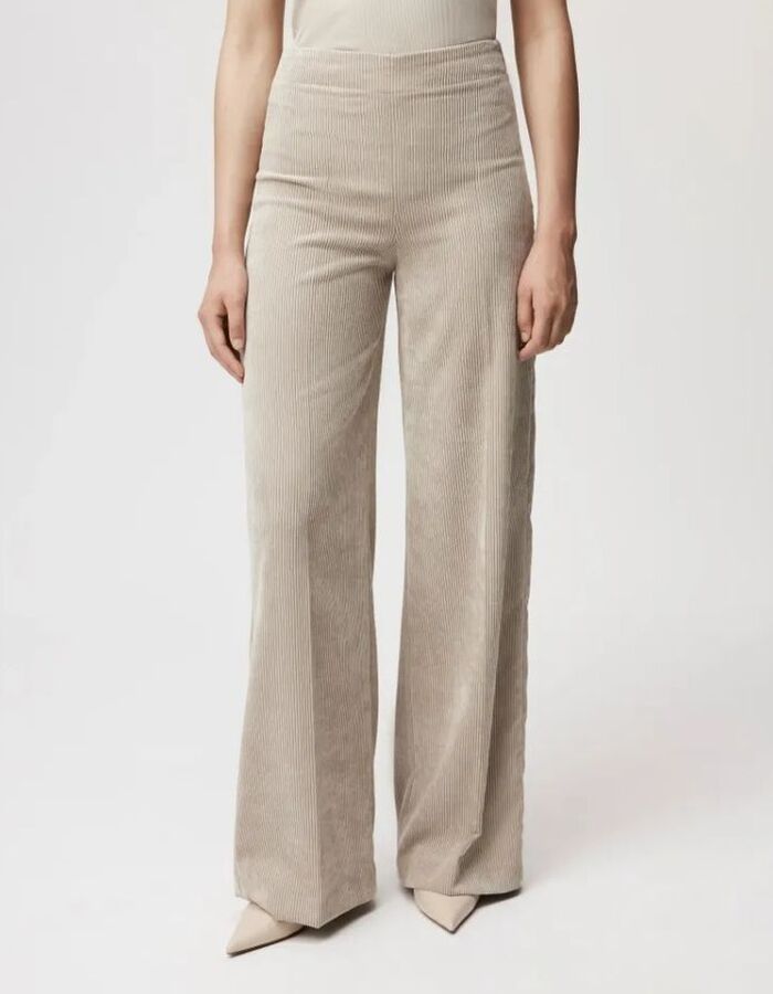 Drykorn broek taupe