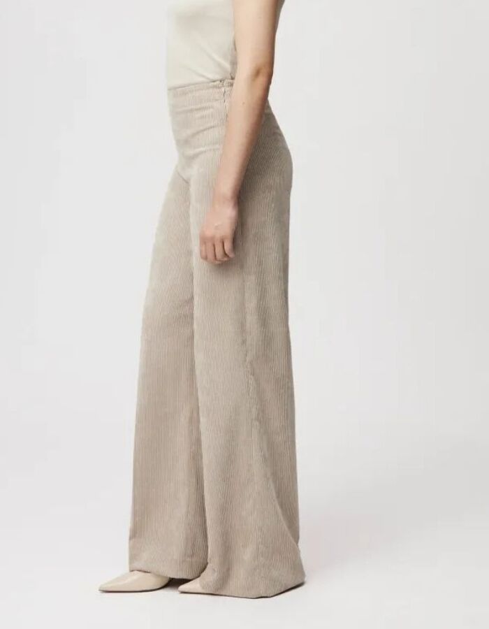 Drykorn broek taupe