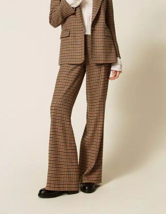 Twinset broek camel