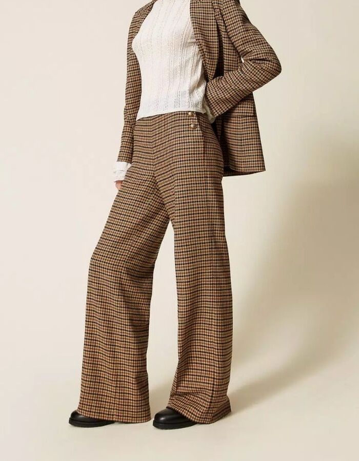 Twinset broek camel